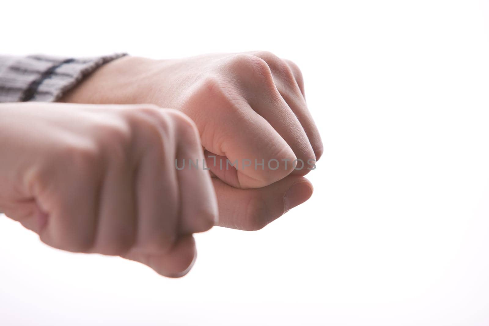 gues what's in a pair of closed fists hiding something