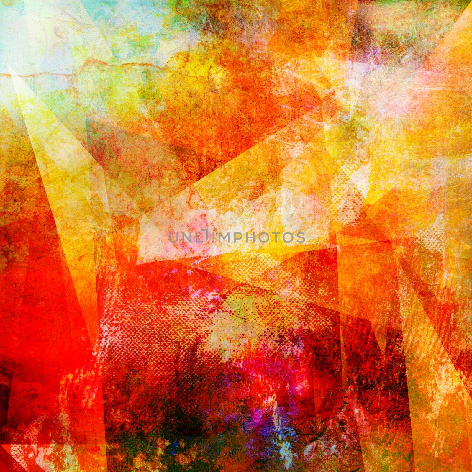 painting graphic textures grunge red tones