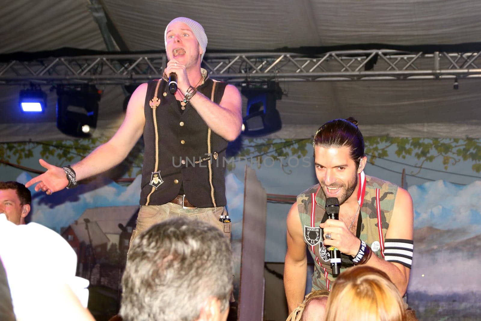 Voxxclub (Saenger / Musician) at Oktoberfest Konstanz 2015