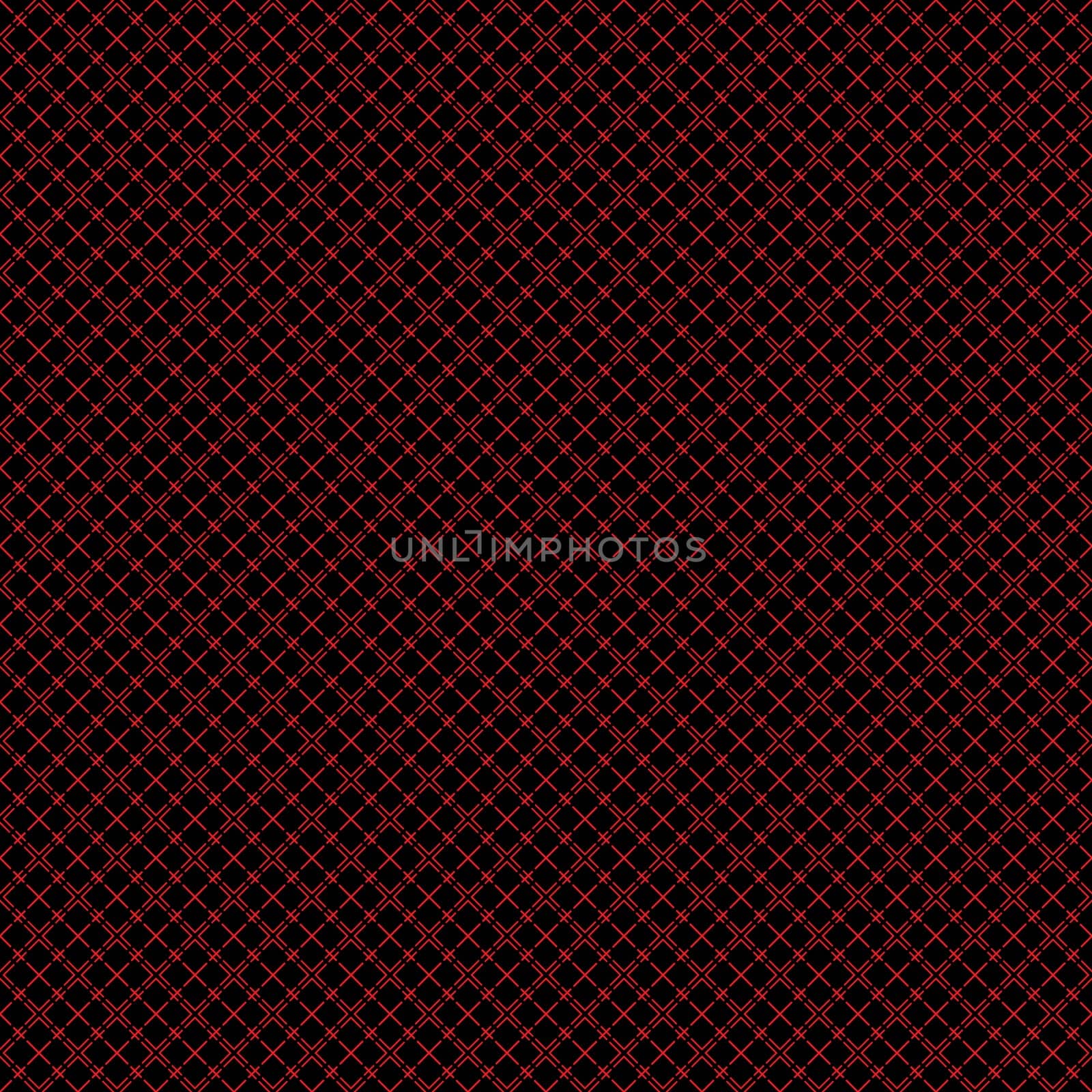 Mesh seamless vector pattern with single and double dashed lines. Repeat background with geometrical array in red and black