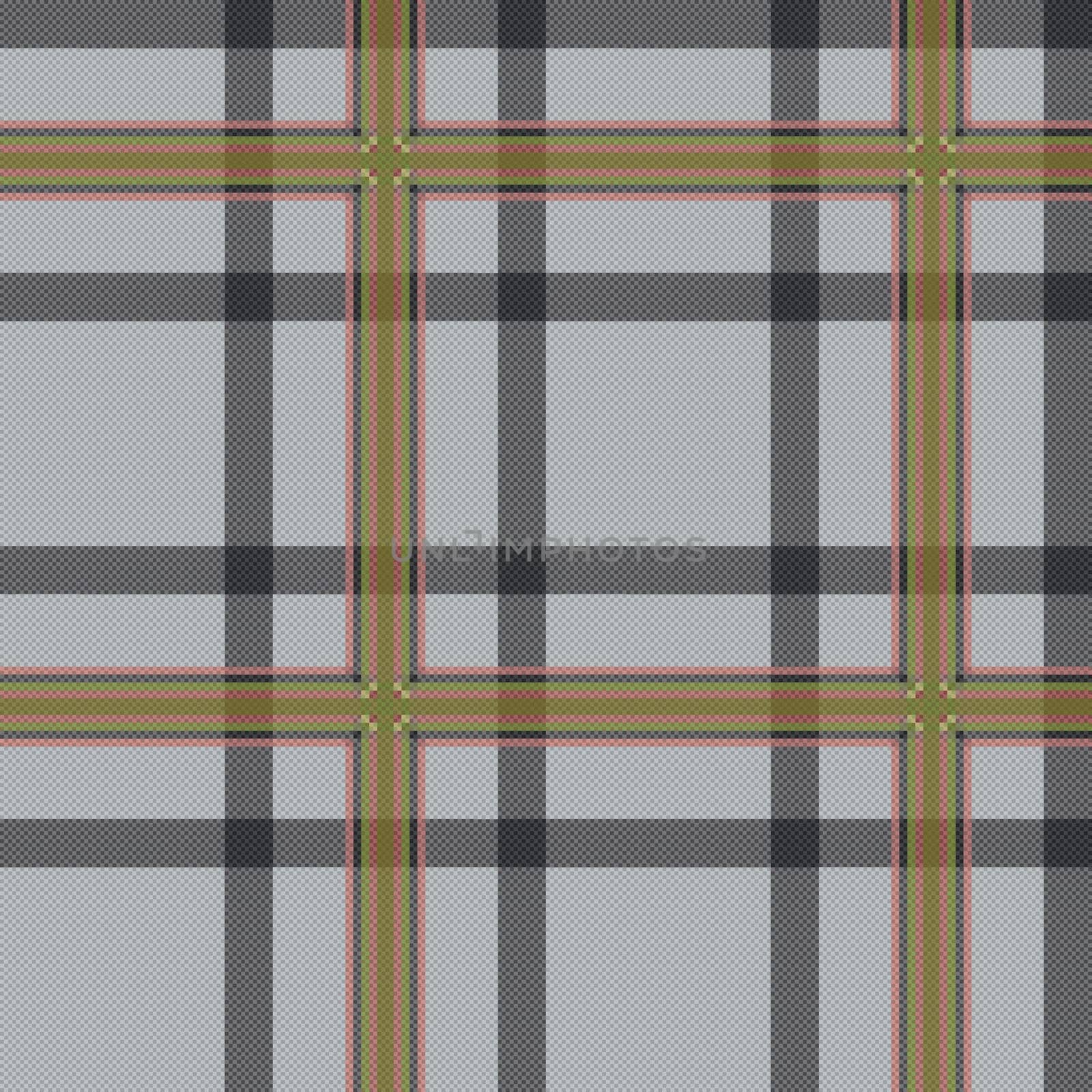 Seamless checkered vector pattern with grayish tints