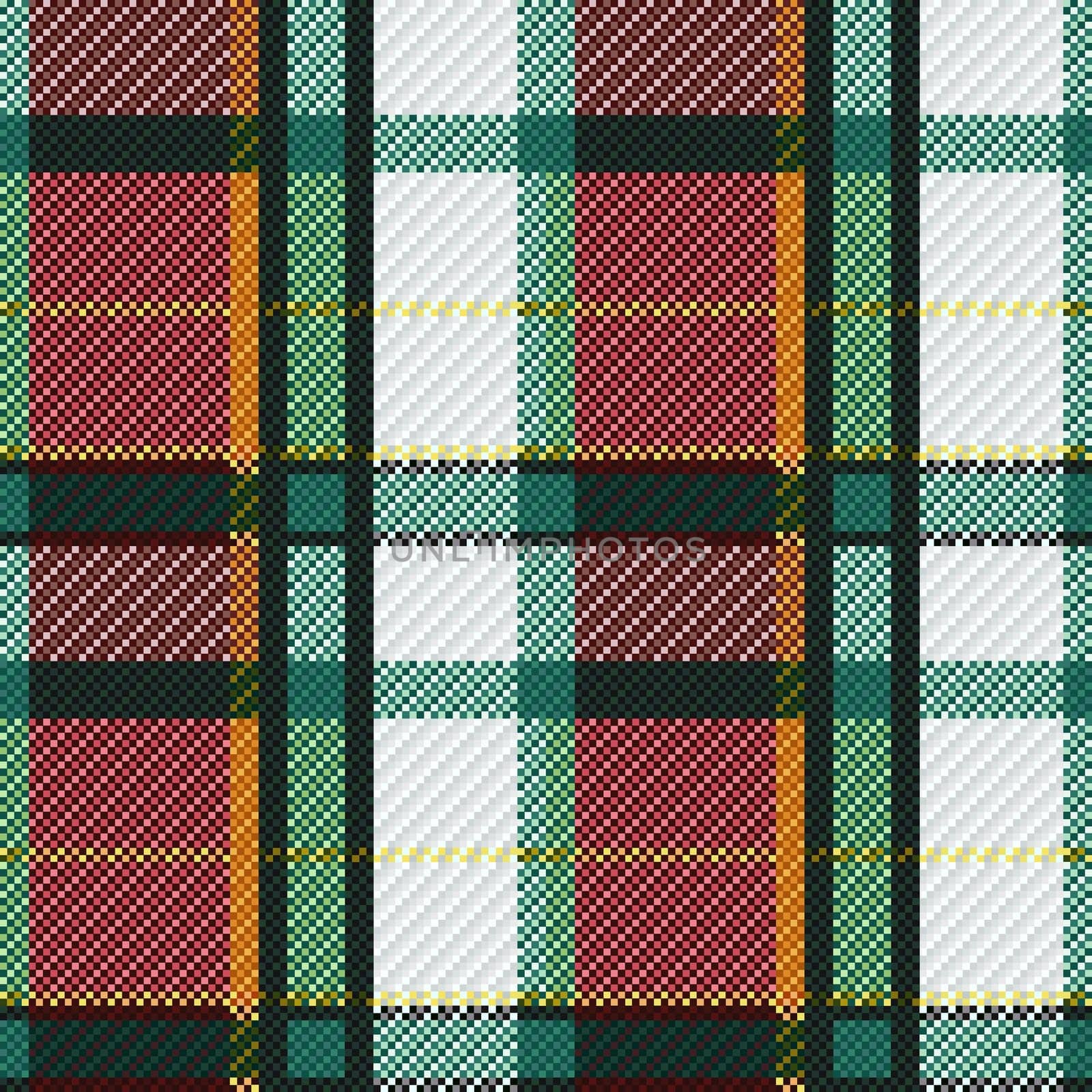 Seamless checkered vector colorful pattern with dark and bright lines