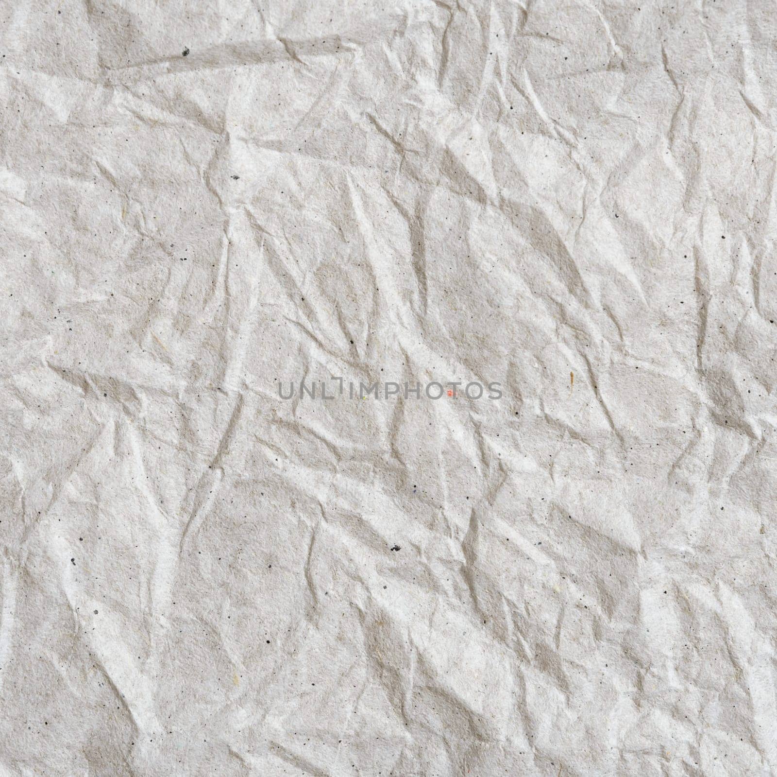 White crumpled paper texture background