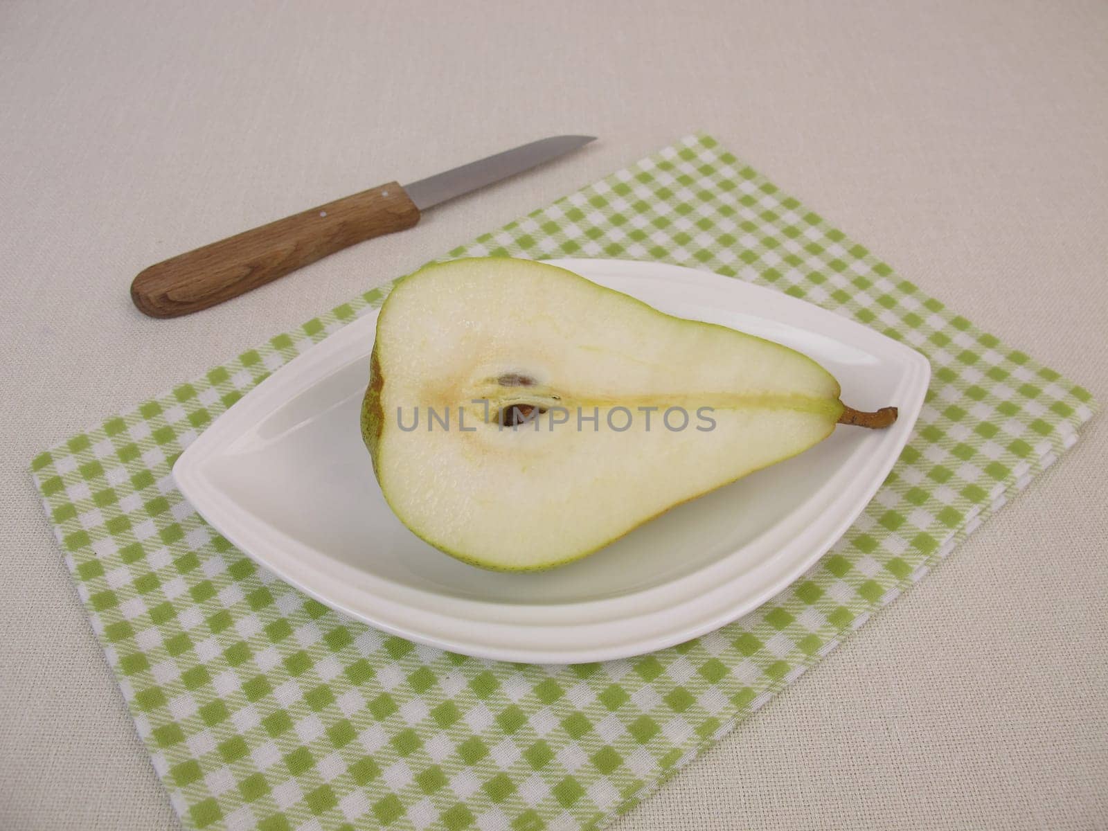 Fruit meal with pear