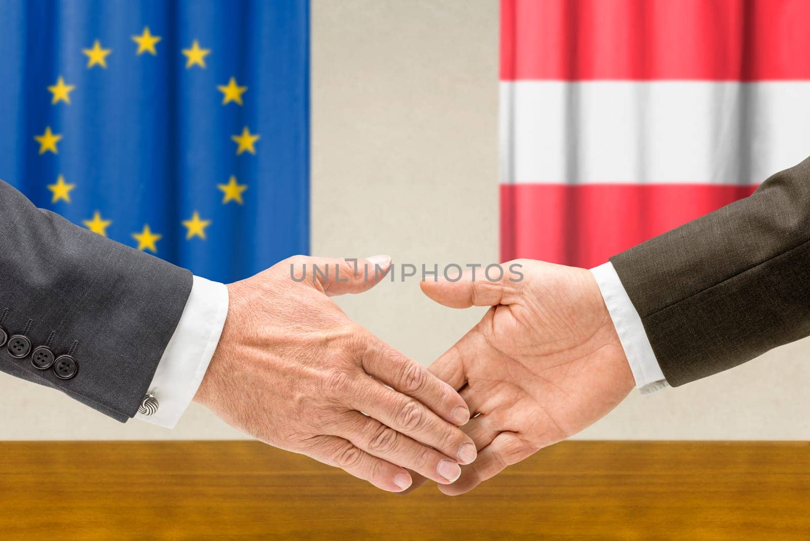Representatives of the EU and Austria reach out