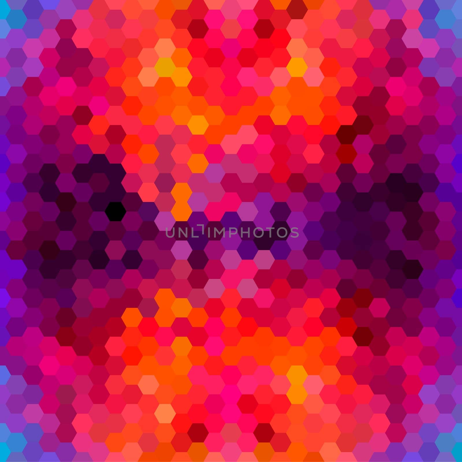 Colorful abstract geometric seamless pattern background with polygons and honeycomb shapes. Ideal for web and app template, book cover, fabric and wrapping paper design.