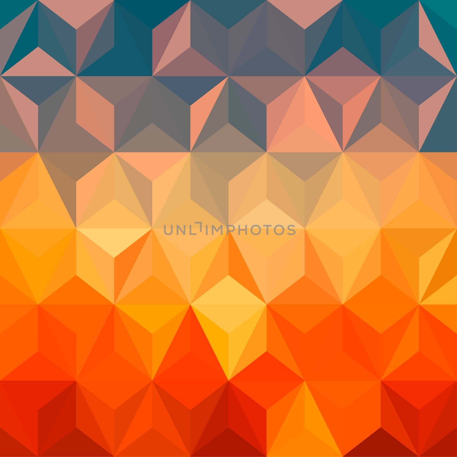 Colorful abstract geometric seamless pattern background with triangles and polygons shapes. Ideal for web and app template, book cover, fabric and gift wrap design.