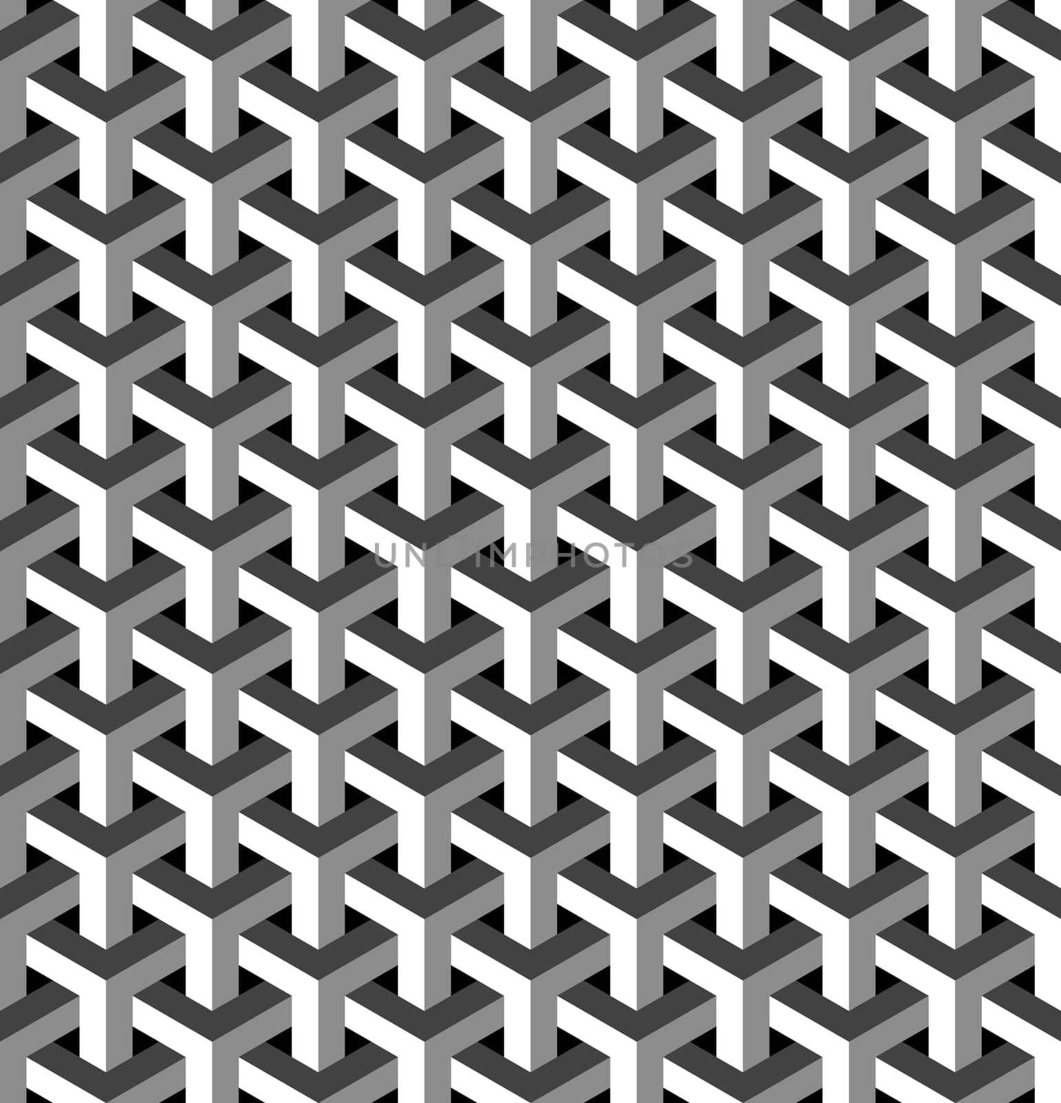 Abstract isometric 3d seamless pattern background. Ideal for fabric design, wrapping paper print and website backdrop. EPS10 vector file.
