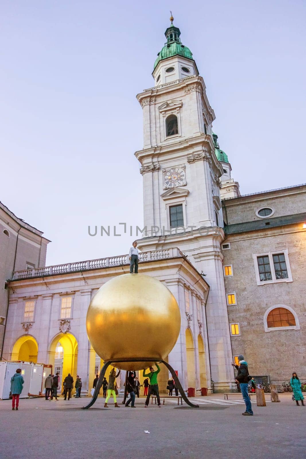 Salzburg, Austria - December 31, 2013