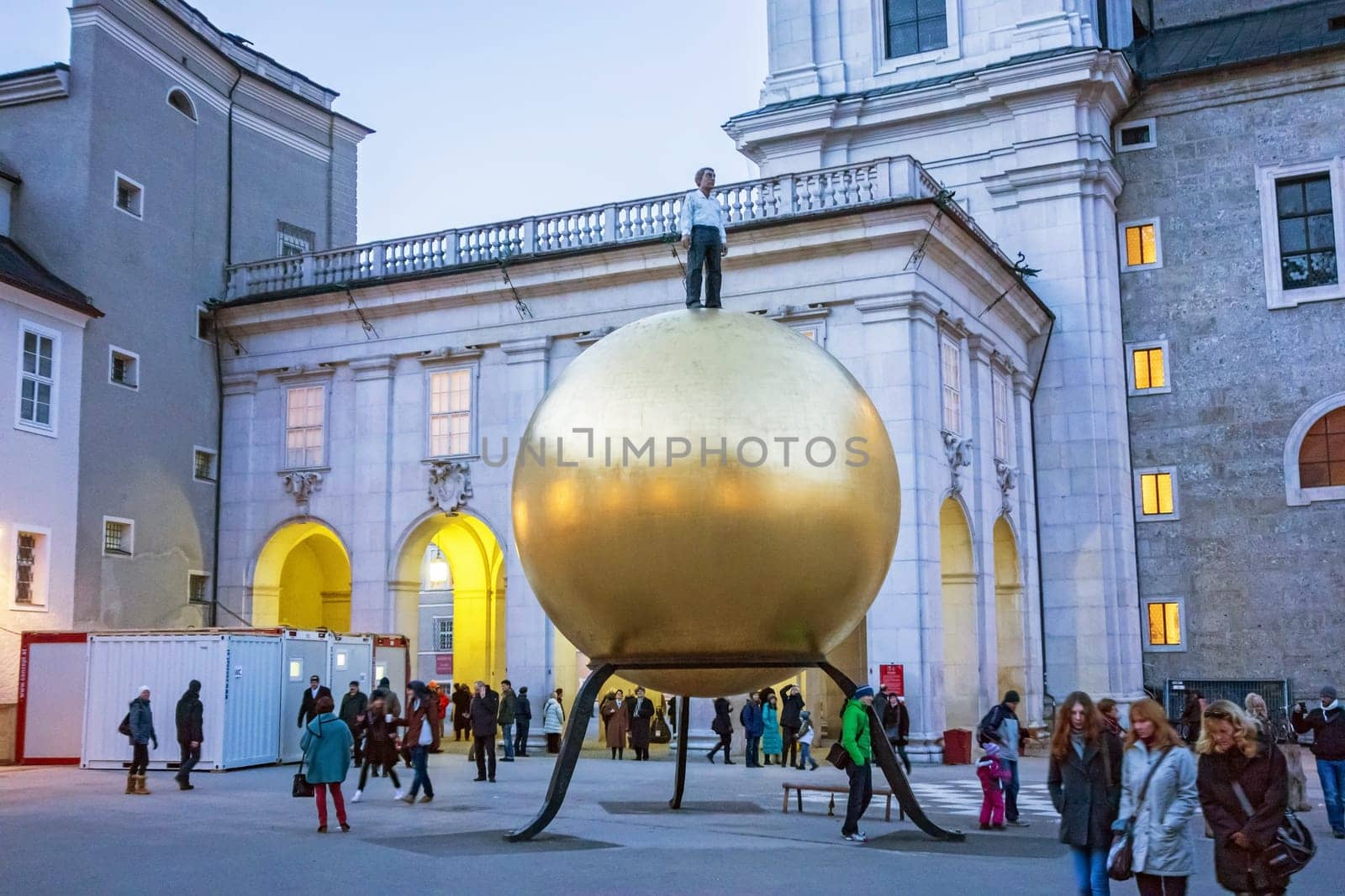 Salzburg, Austria - December 31, 2013
