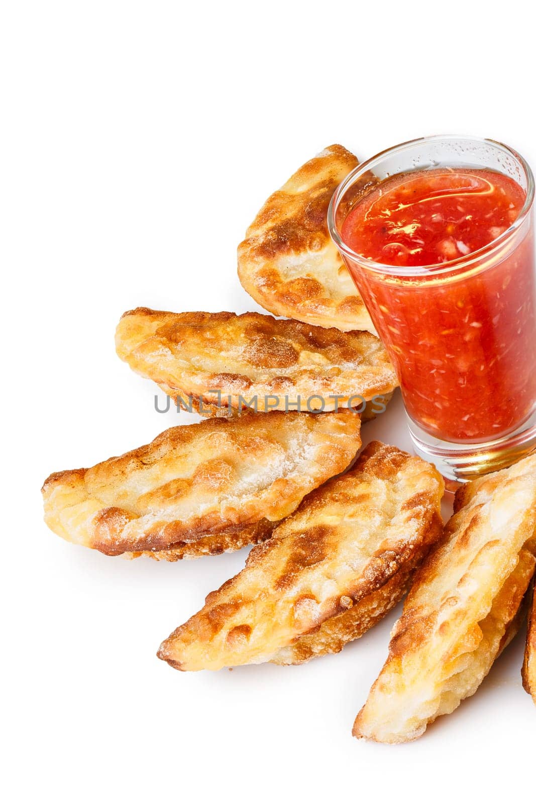Savory pies known as empanadas,pirozhki or pasikunchiki