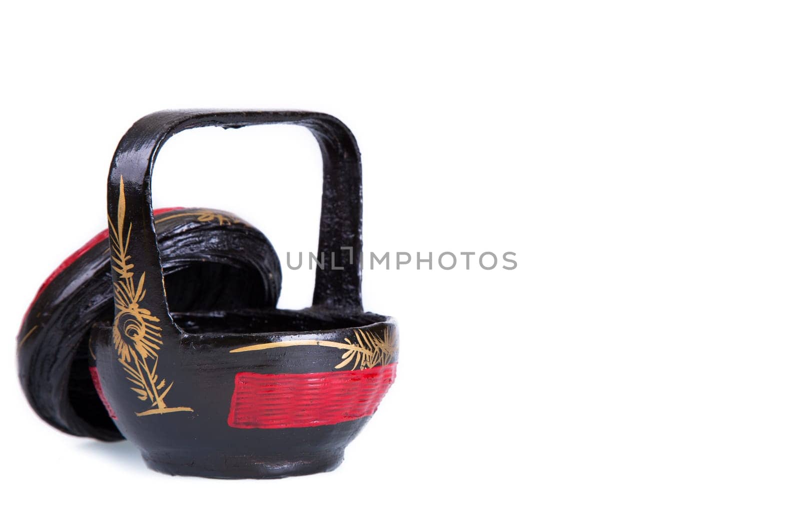 Chinese Wedding Gift Basket isolated on white background