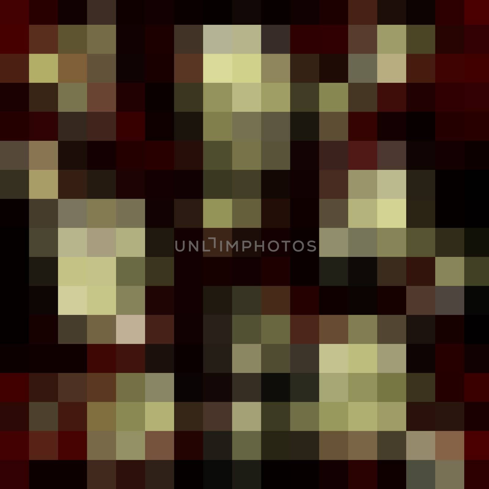 many small checks, pixel colored modern pattern