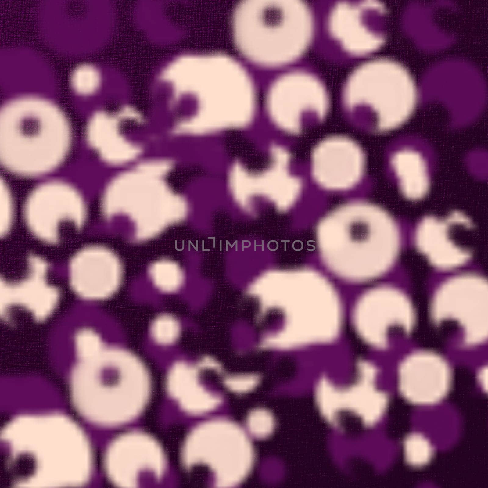 many small brush strokes to an abstract pattern