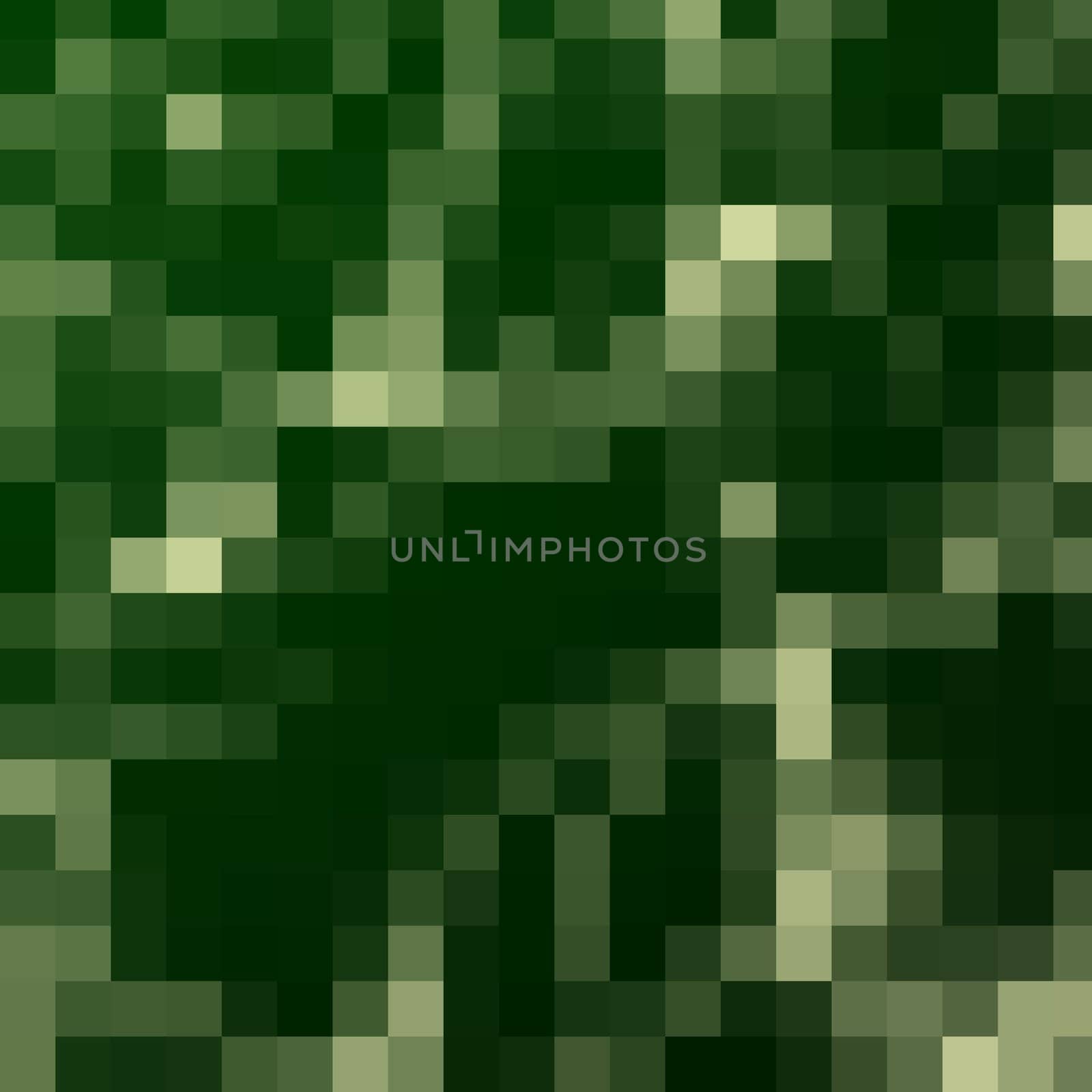 many small brush strokes to an abstract pattern