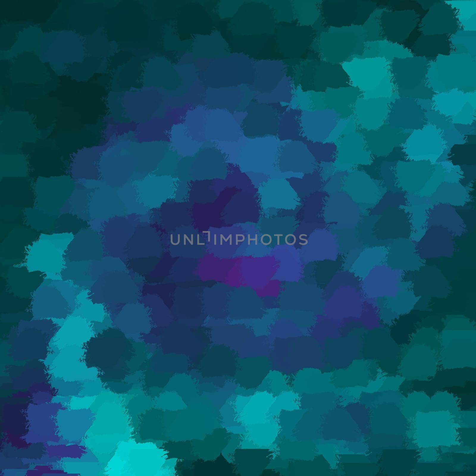 many small brush strokes to an abstract pattern
