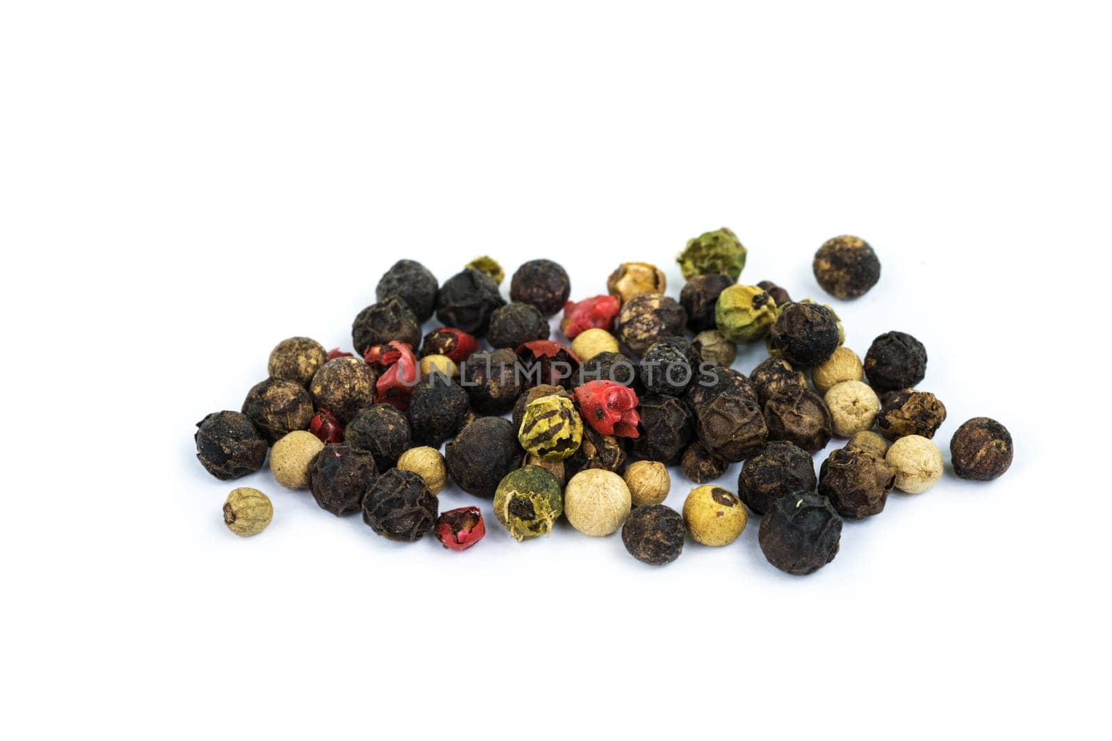 Peppercorns,close-up of colorful pepper