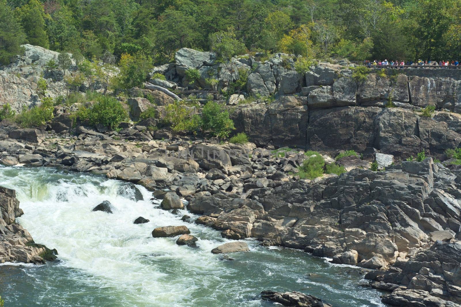 Great Falls Park on the Potomac River in Virginia
