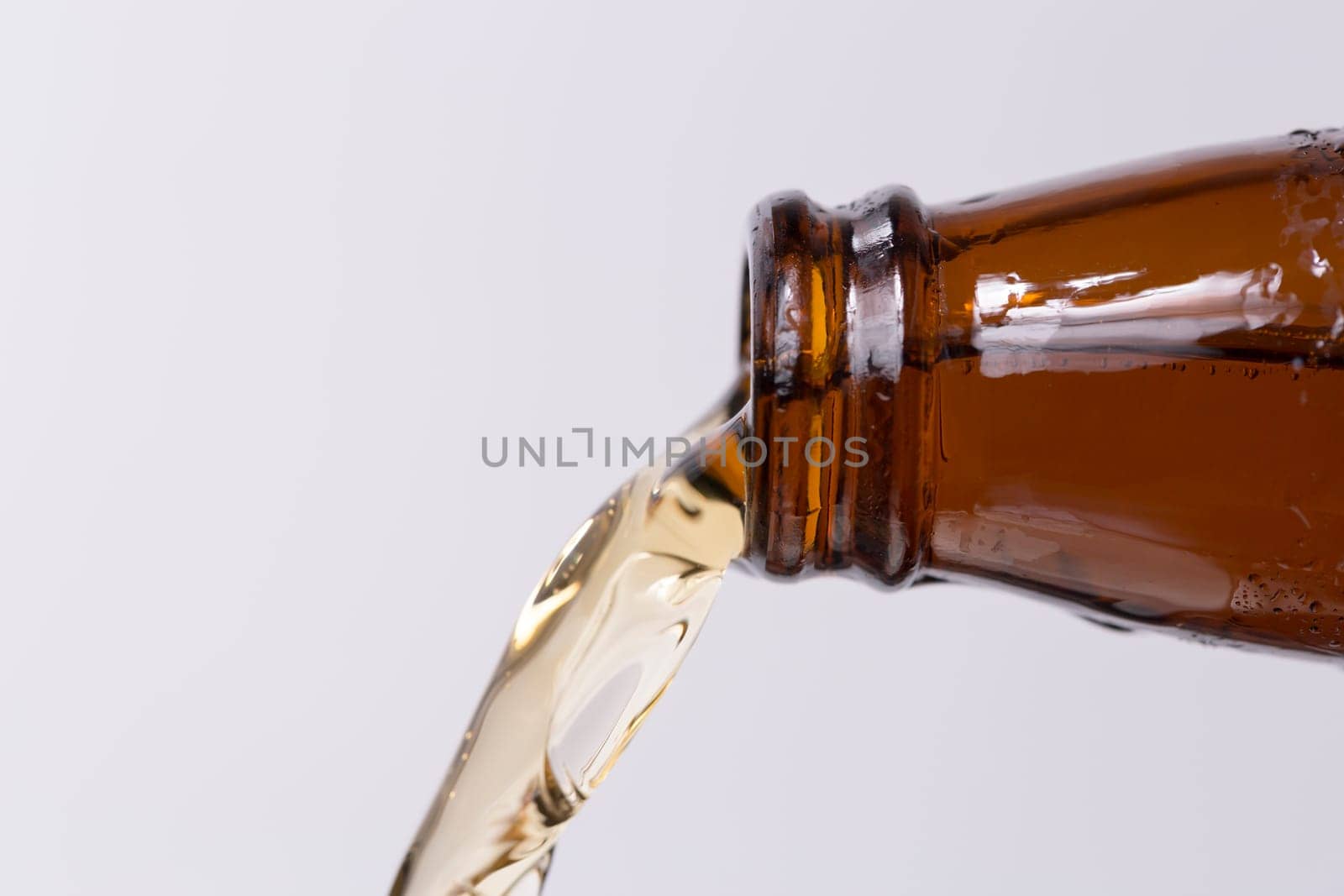 Beer Puring From Bottle