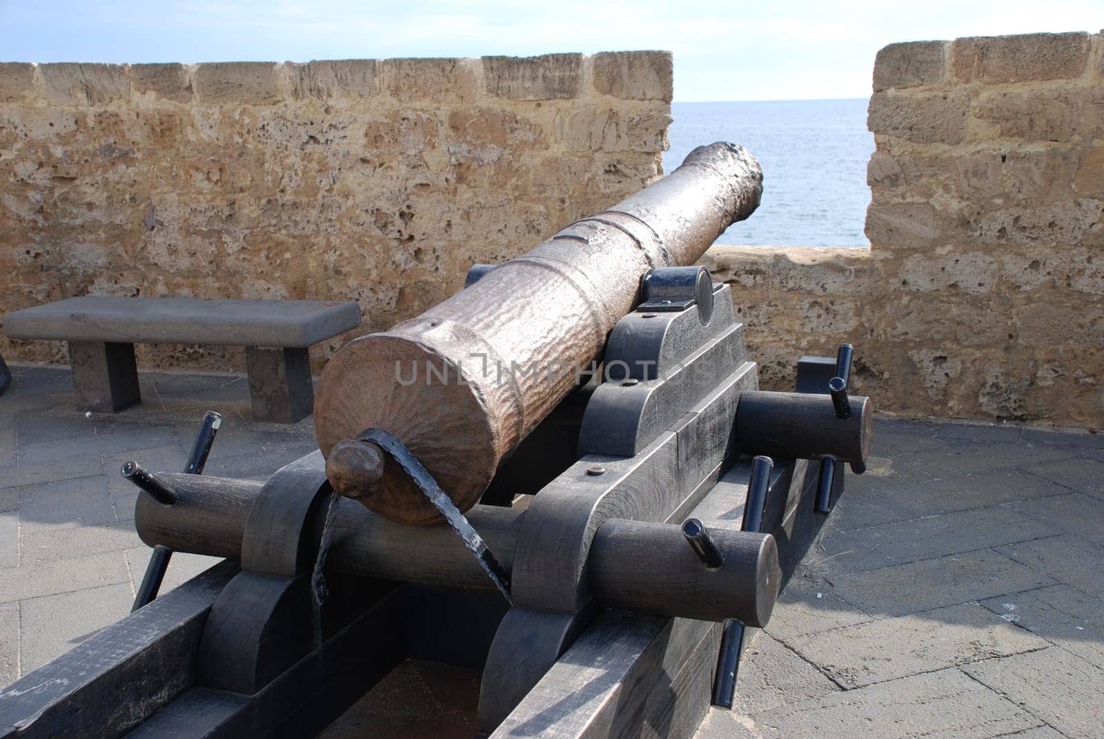 Sardegna Alghero Sardinia Fortress Bastion Cannon Gun Firearm Wall Weapon Protection Coast Coast Protection