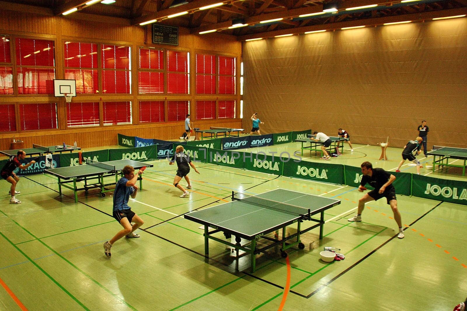 Jörg Roßkopf,former national table tennis player,now national coach