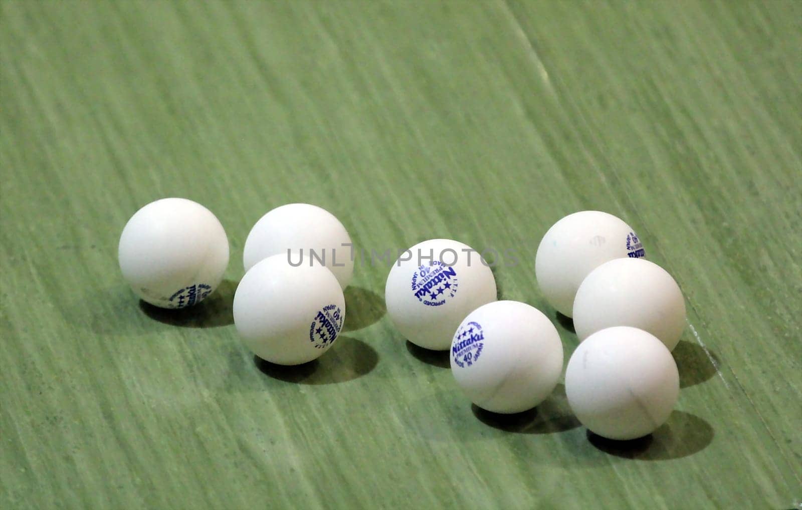 Table tennis ball from celluloid