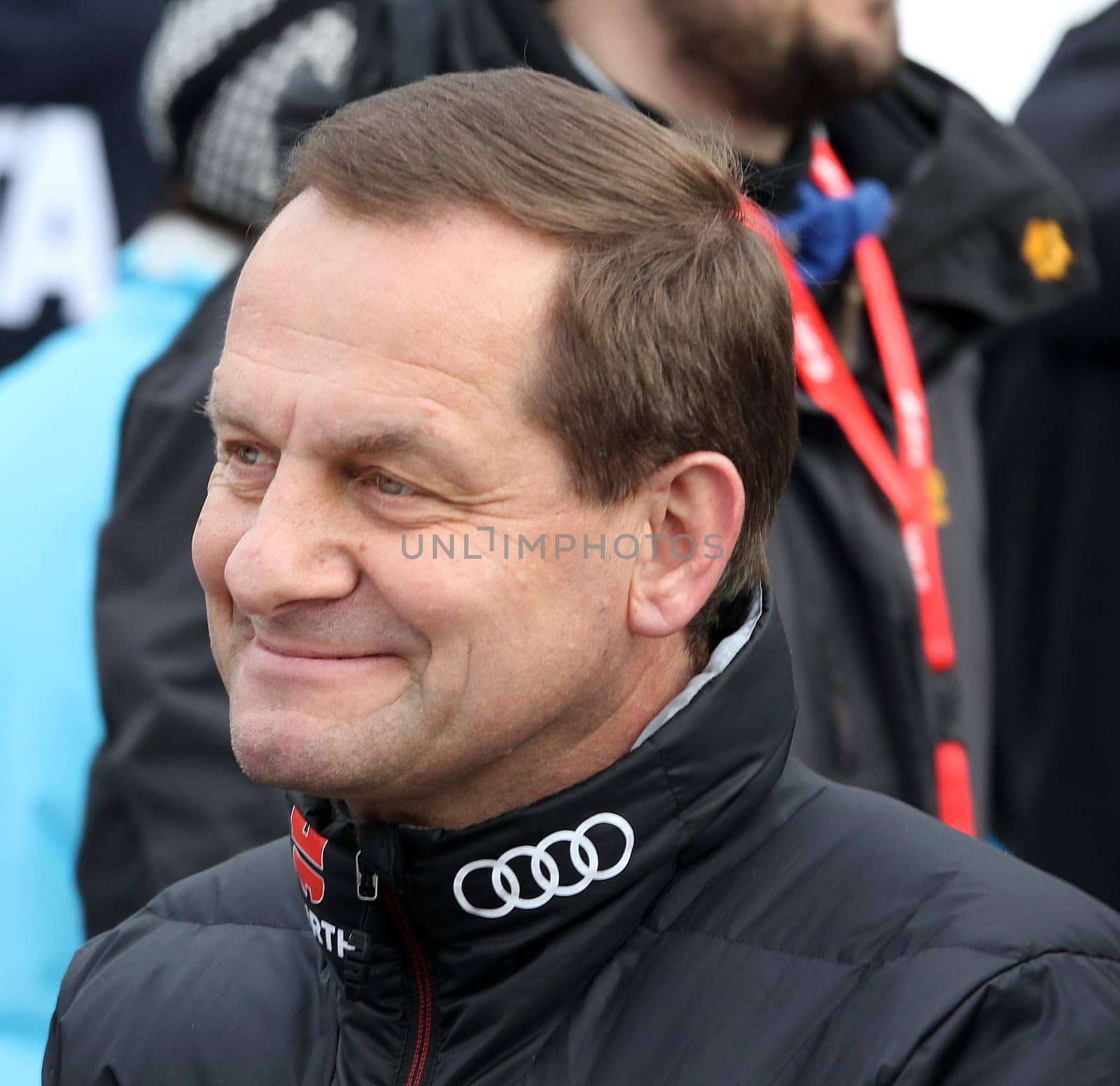 DSV President Alfons Hörmann (Sulzberg in the Allgäu) at the Biathlon World Championships in Ruhpolding