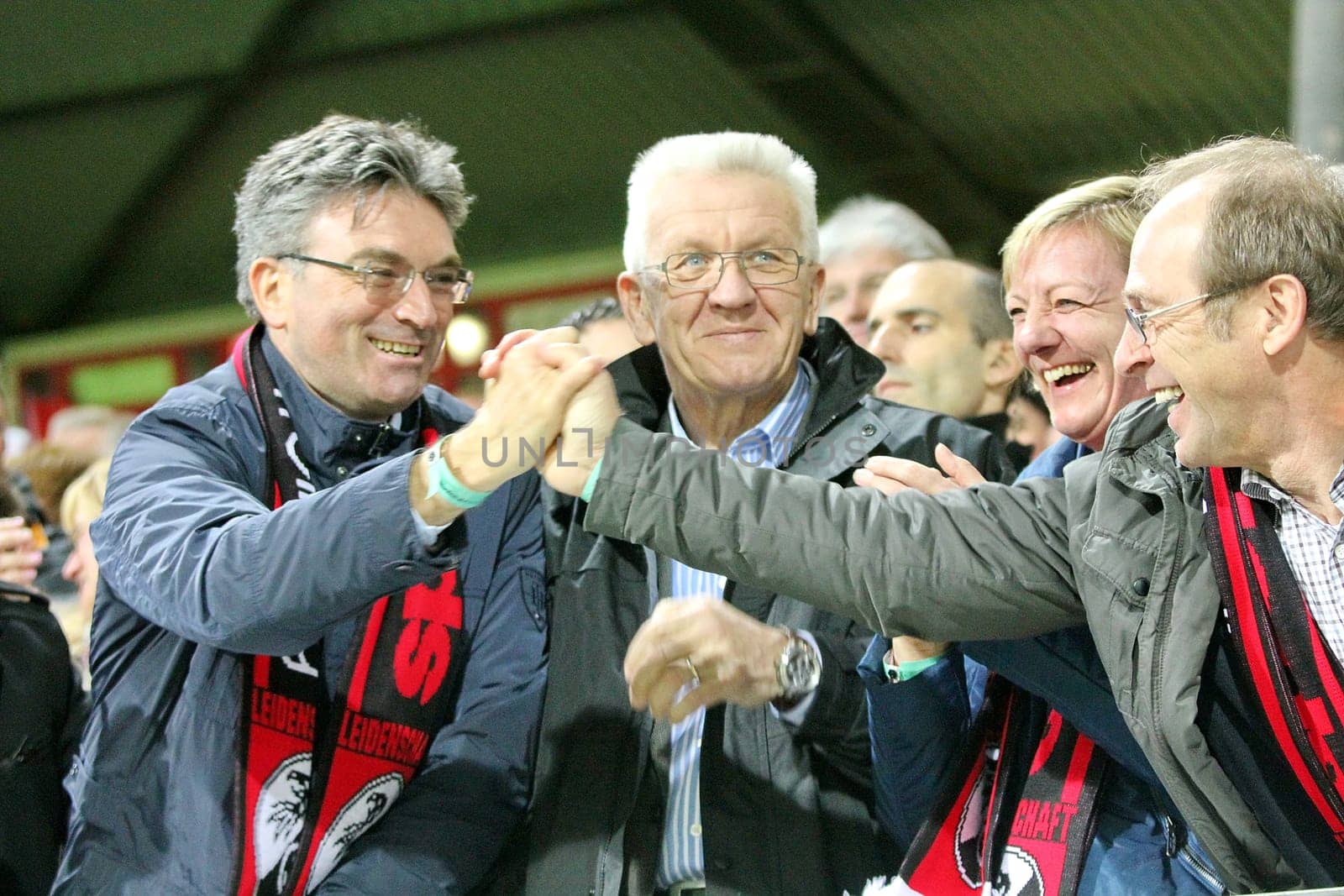 Dieter Salomon,Mayor of Freiburg/Brsg with Prime Minister Winfried Kretschmann