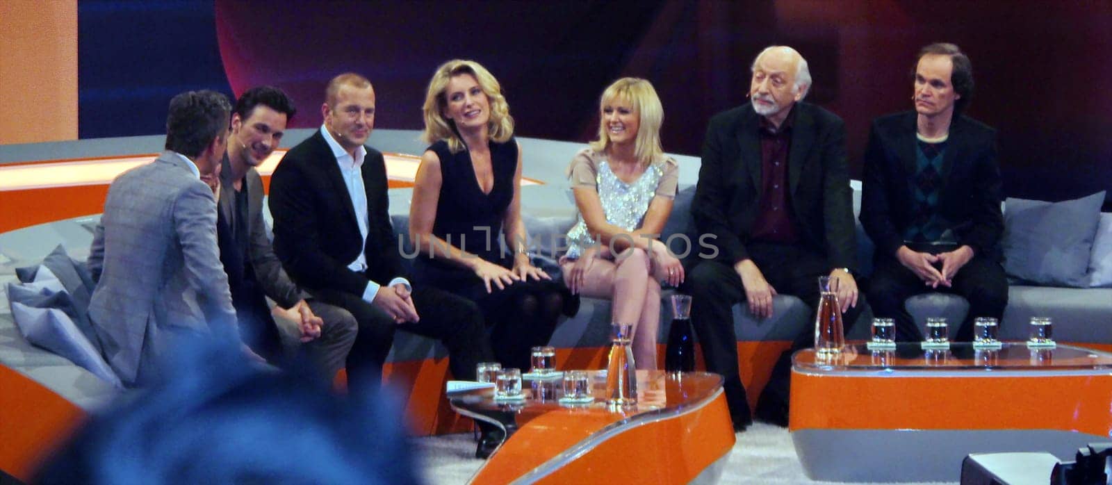 Stars on the bets that-Couch on December 8,2012 in Freiburg