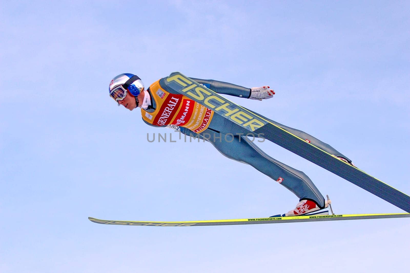 Gregor Schlierenzauer in qualifying for New Year's Ski Jumping