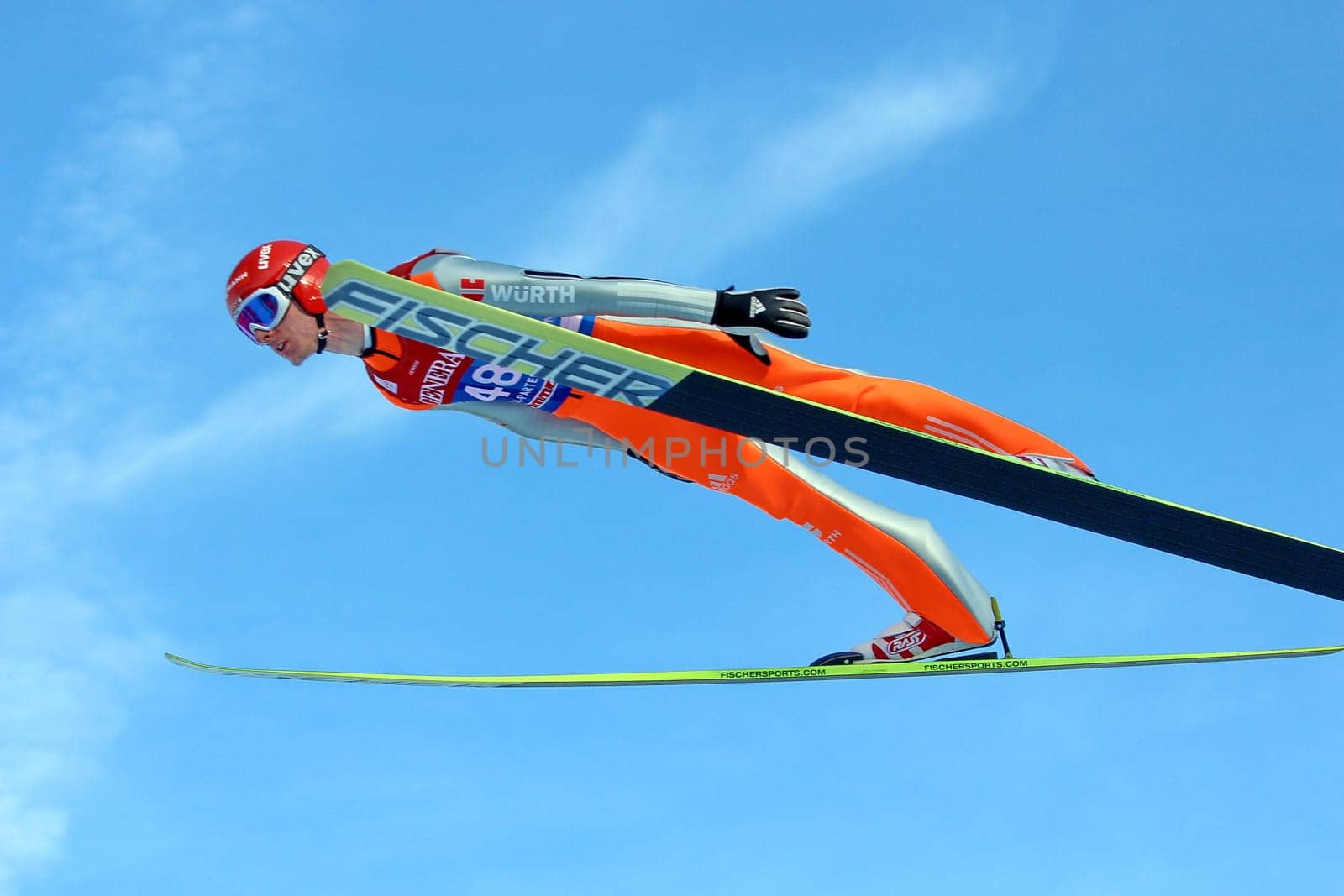 Andreas Wank at qualification in Garmisch-Partenkirchen