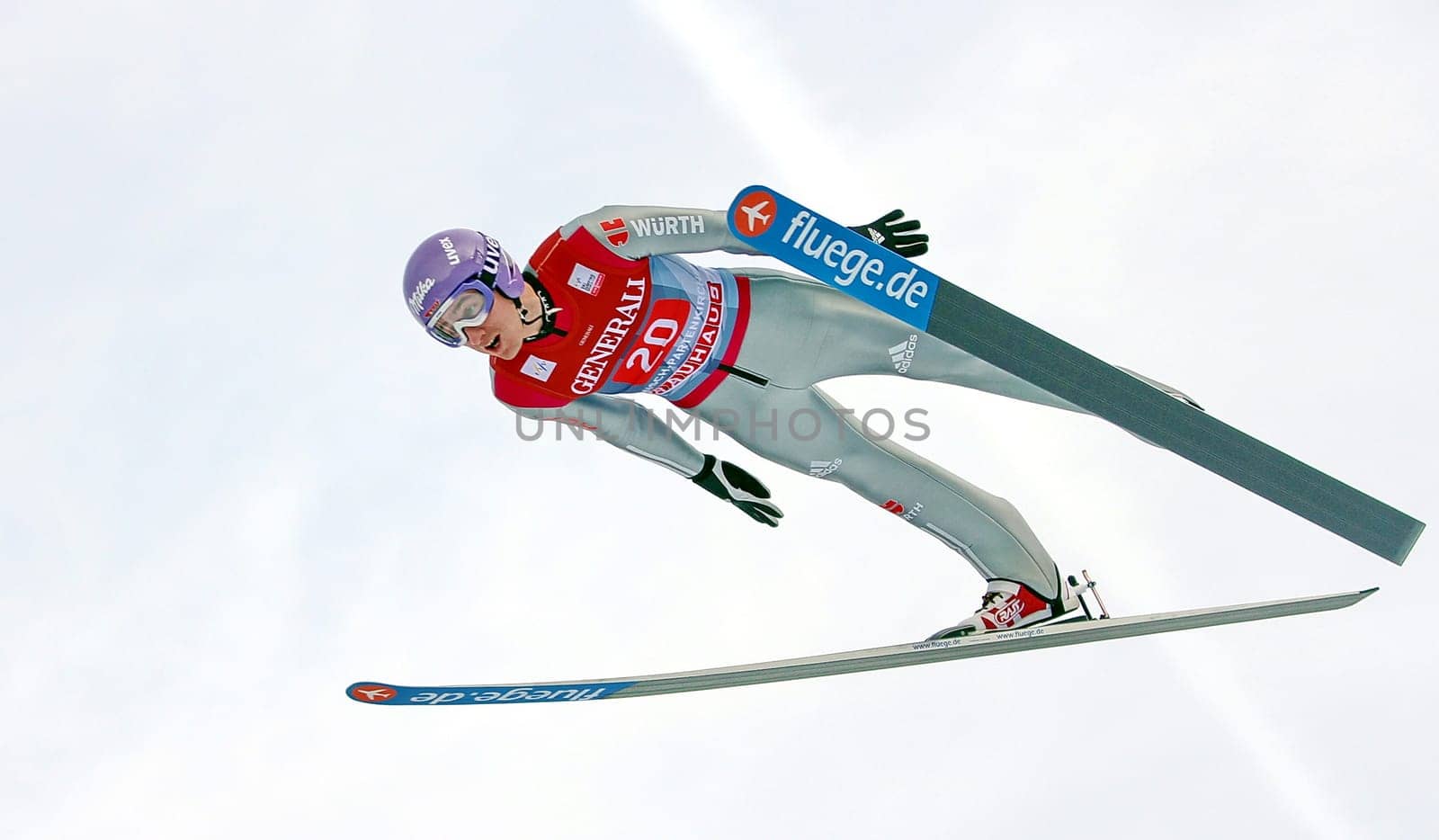 Martin Schmitt at the New Year's Ski Jumping in Garmisch-Partenkirchen