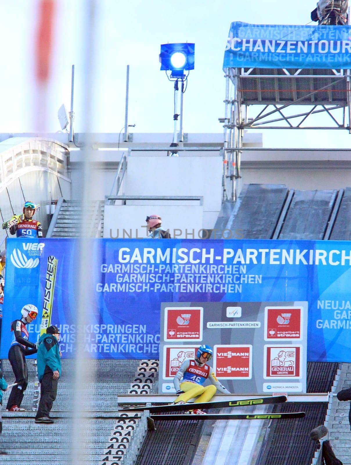 Garmisch-Partenkirchen kick-off tower