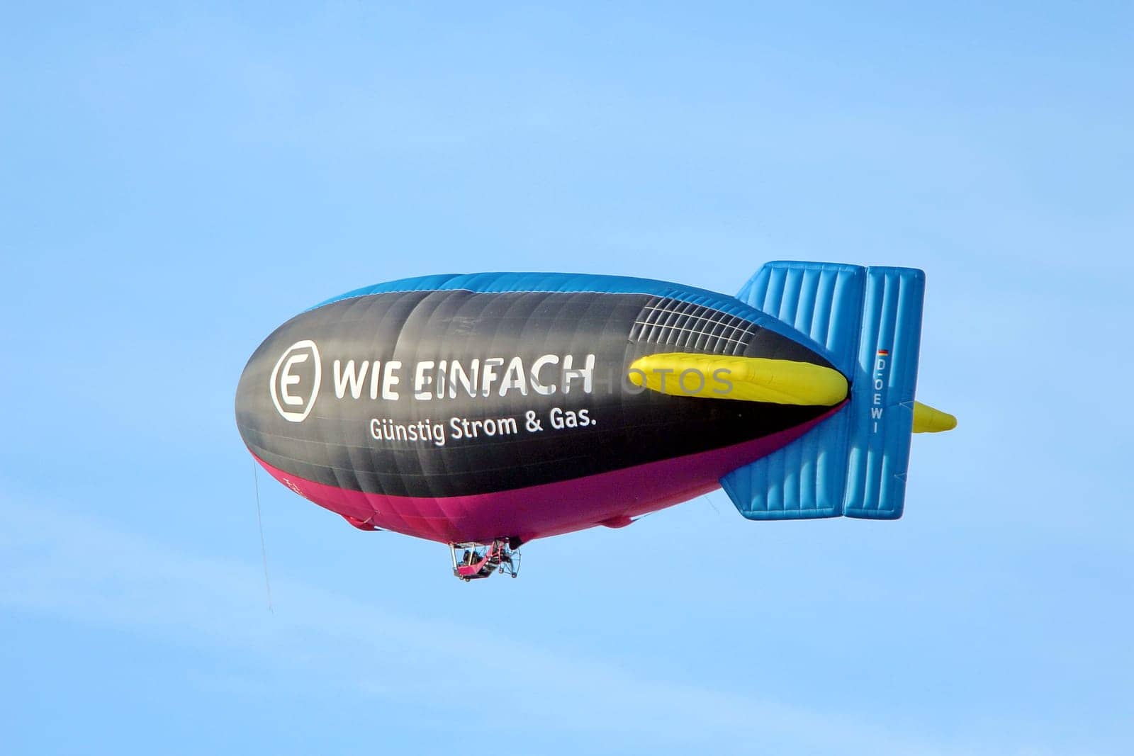 Airship over Garmisch-Partenkirchen
