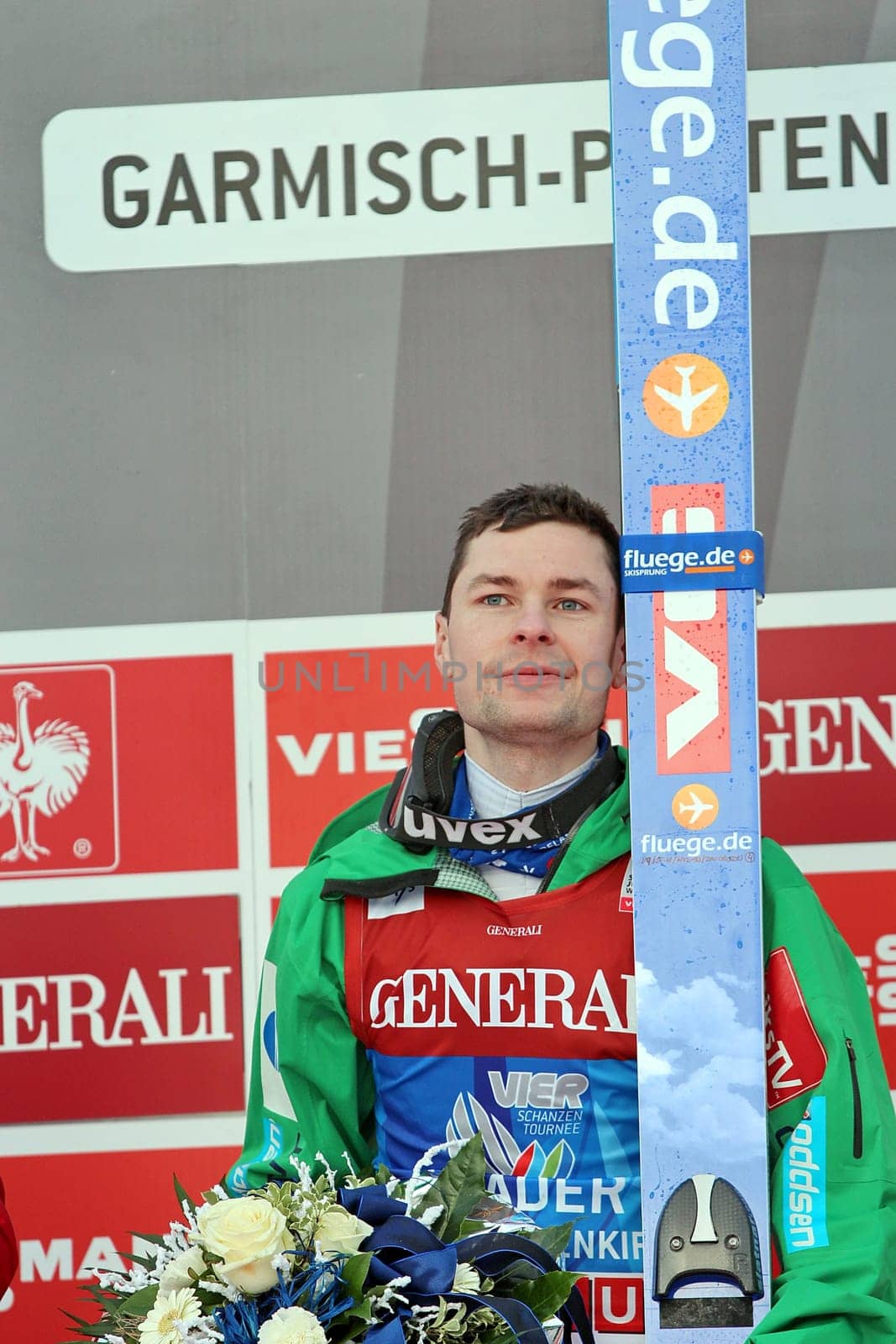 Anders Jacobsen at New Year's Ski Jumping