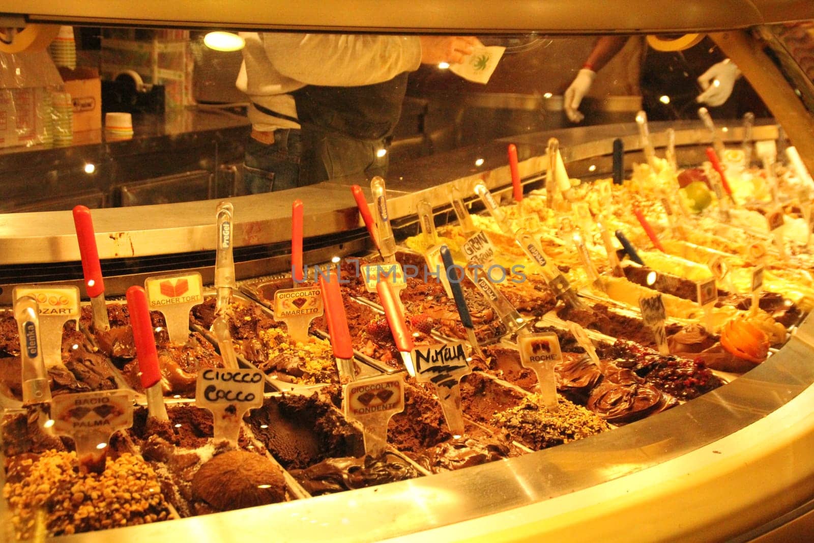 Rome /Italy - Roma/Italia - Vatican/Vaticano -Italian ice cream,a delicious delicacy