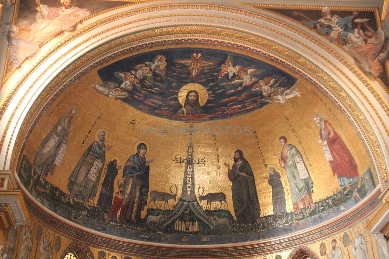 Rome /Italy - Roma/Italia - Vatican/Vaticano Dome in St. Peter's Basilica