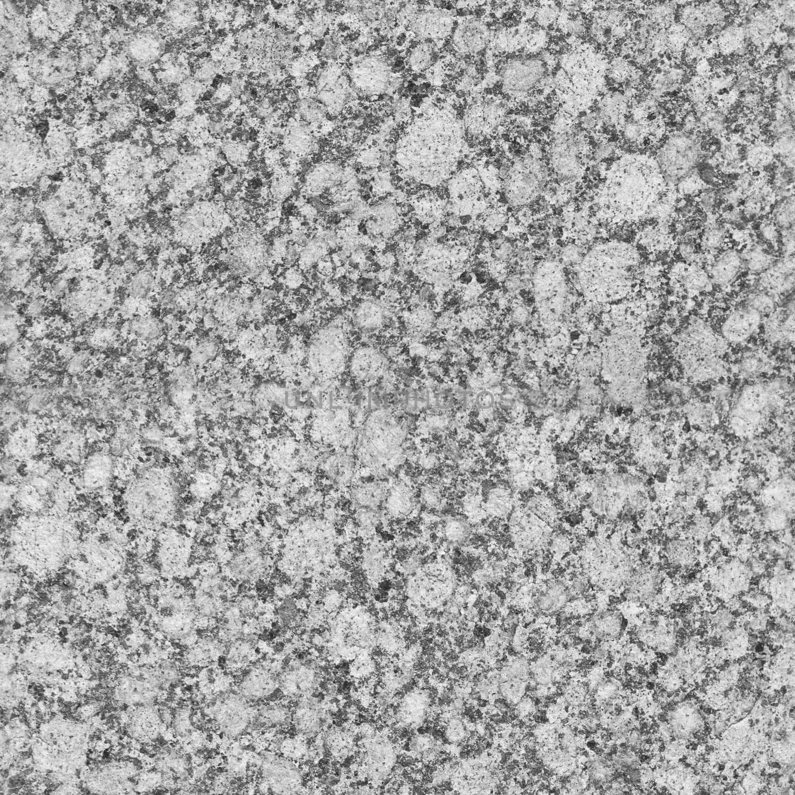 Square tile seamless gray granite background with rough raw stone texture