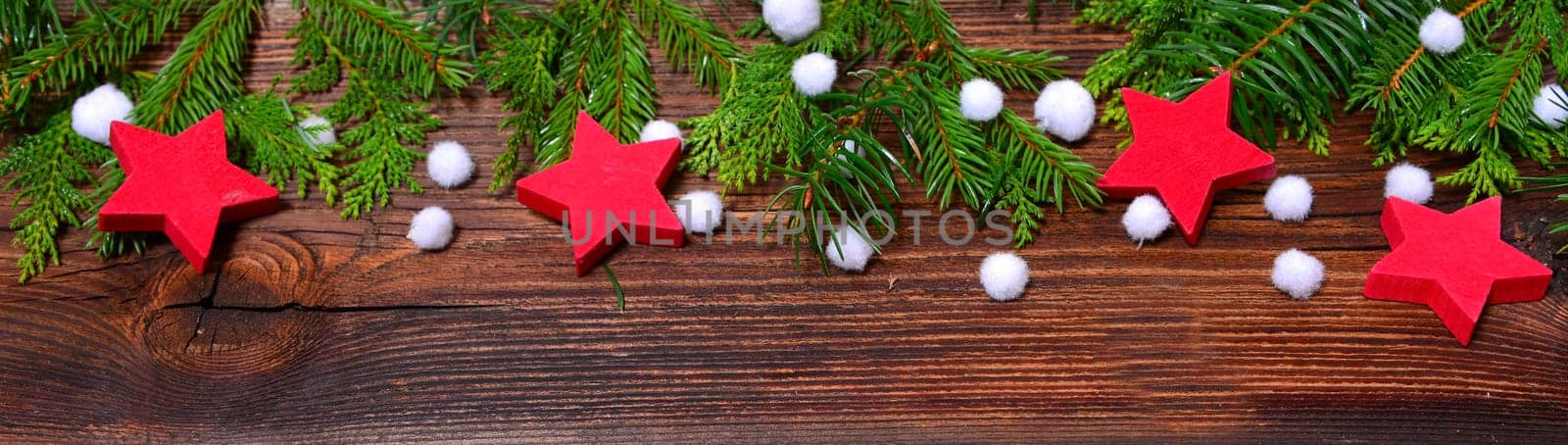 Christmas Background with Stars
