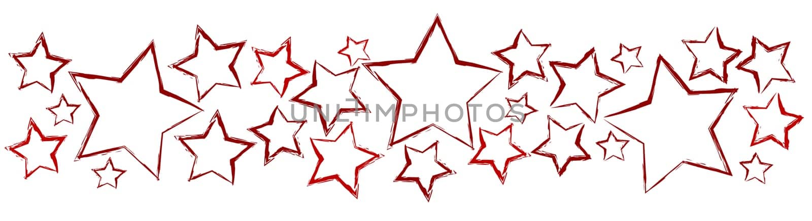 a band with stars.