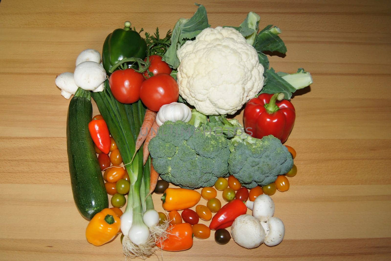 Ingredients for our lunch