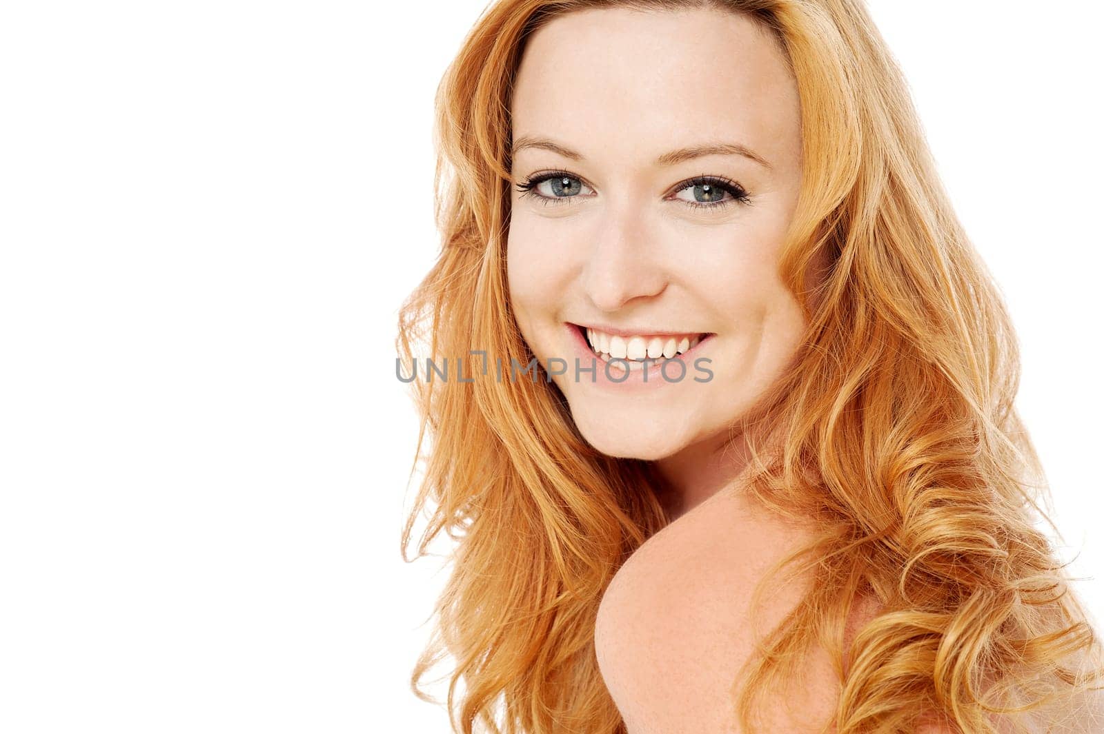Closeup shot of a sensual young lady