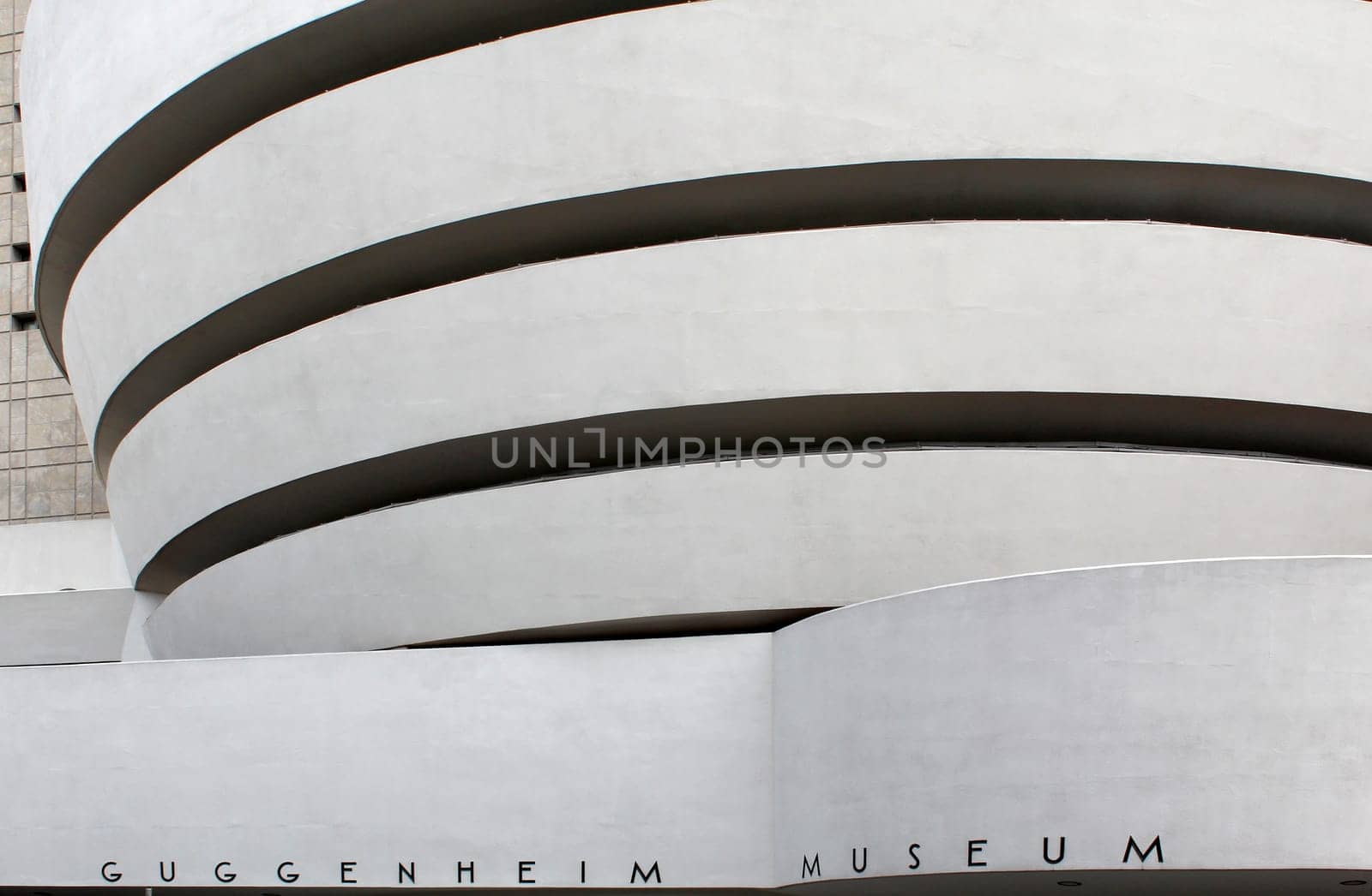NEW YORK - SEPTEMBER 01: The Solomon R. Guggenheim Museum of modern and contemporary art, located in Manhattan, on September 01, 2013, in New York City, USA. Designed by Frank Lloyd Wright.