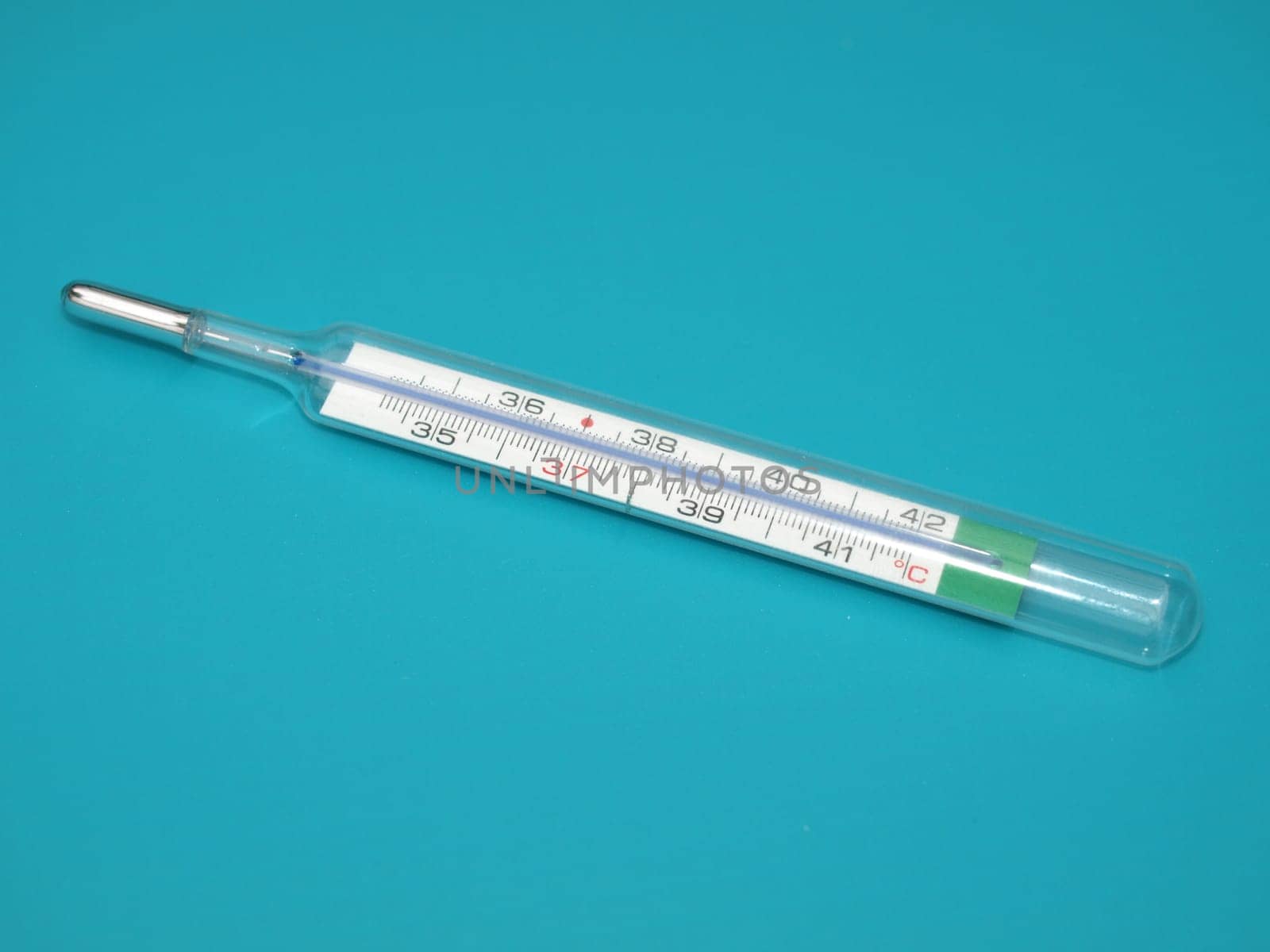 Galinstan fever thermometer