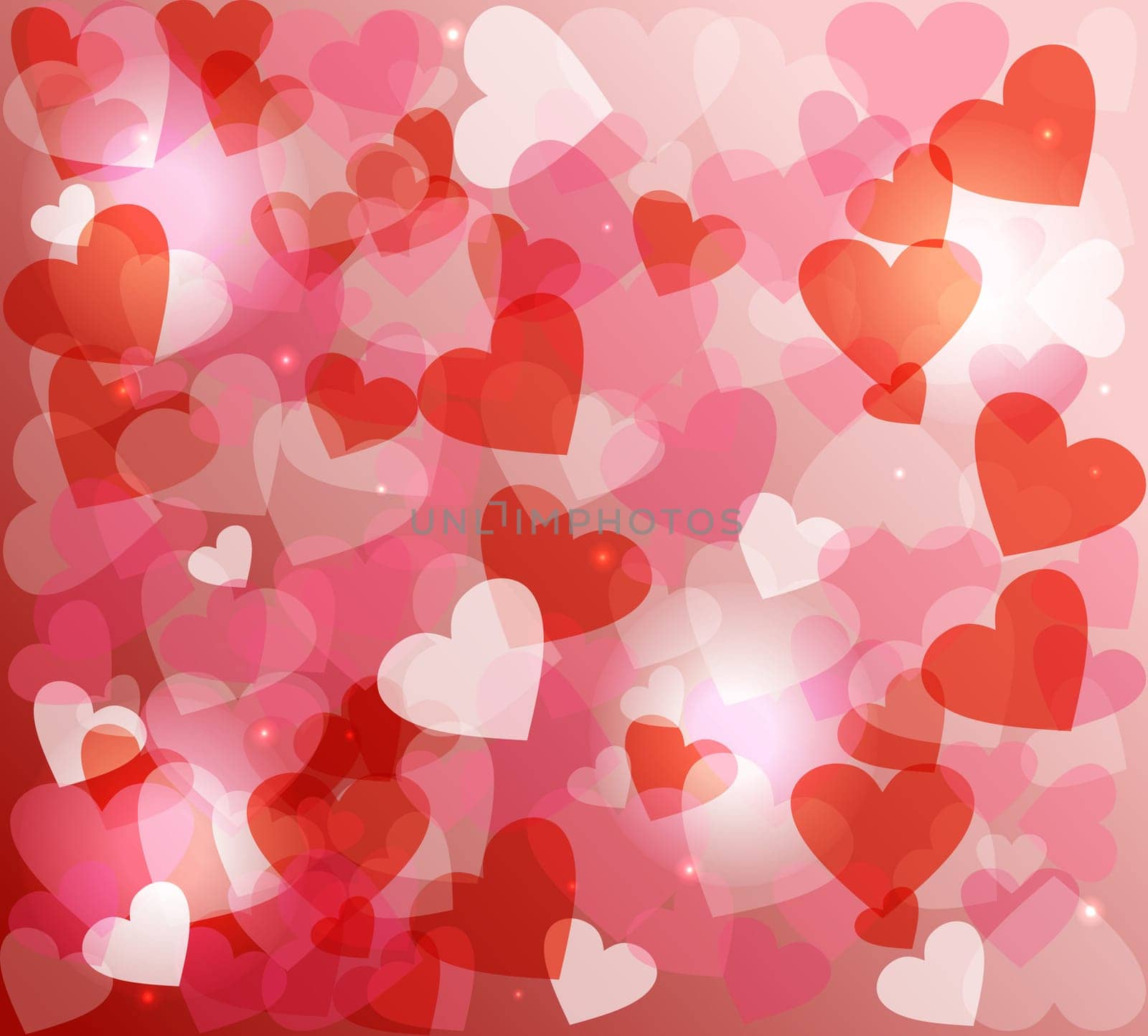 Happy valentines day card background