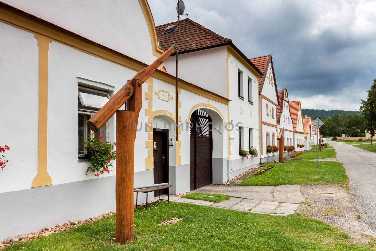 Czech Republic - UNESCO village Holasovice in South Bohemia