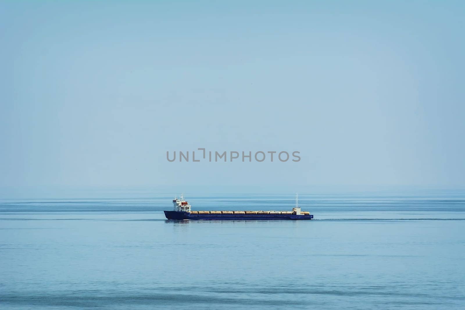 Ro-Ro Cargo Ship in the Black Sea