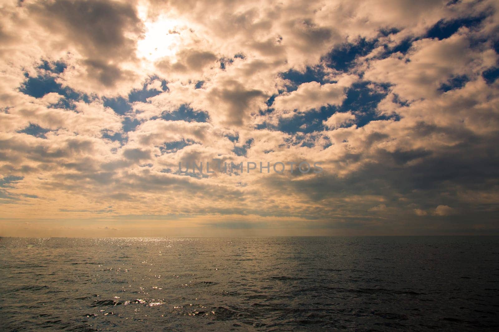 Seascape on a late-summer morning