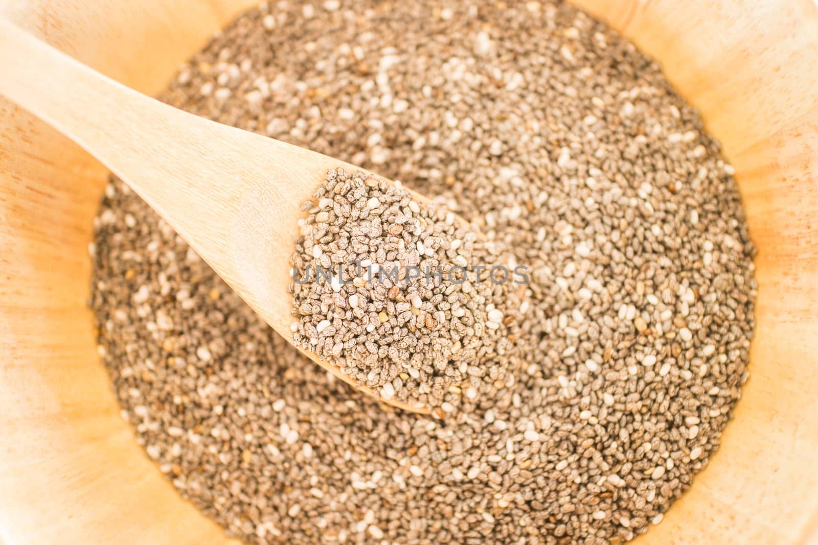 Premium raw organic chia seeds