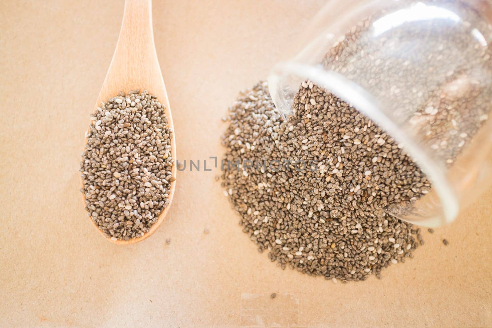 Premium raw organic chia seeds